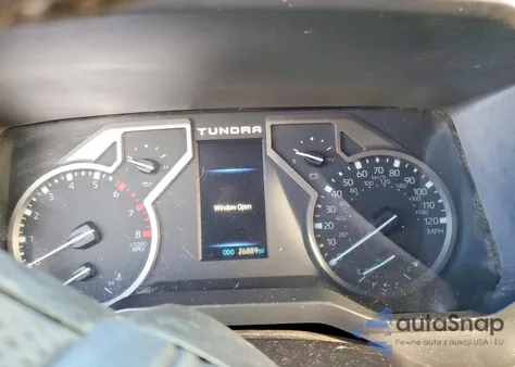 2022 Toyota Tundra Double Cab Sr z USA, uszkodzony, nr VIN 5TFLA5GD7NX001242